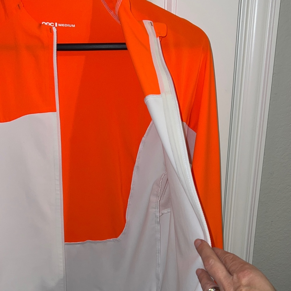 POC AVIP Long-Sleeve Cycling Jersey - Cycle Safe Jacket- Reflective, Pockets - Picture 16 of 16